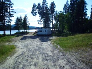 Badeplatz Rusksele am Vindelälven